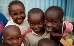 Happy children supported by Tulia Royal Organization